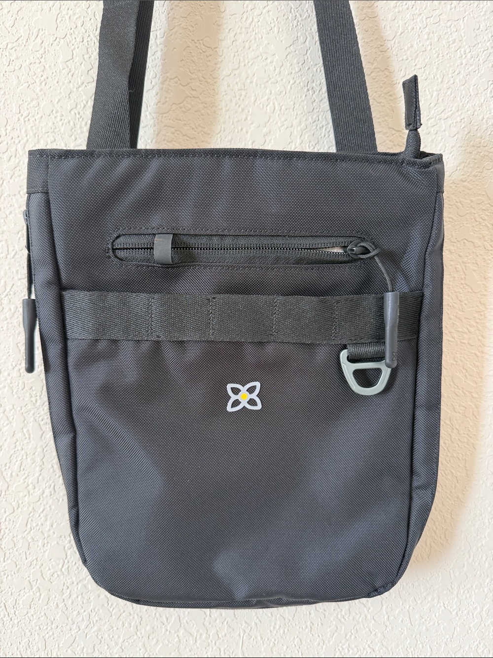 Sheripani Black Crossbody Messenger Nylon Adjustable Strap